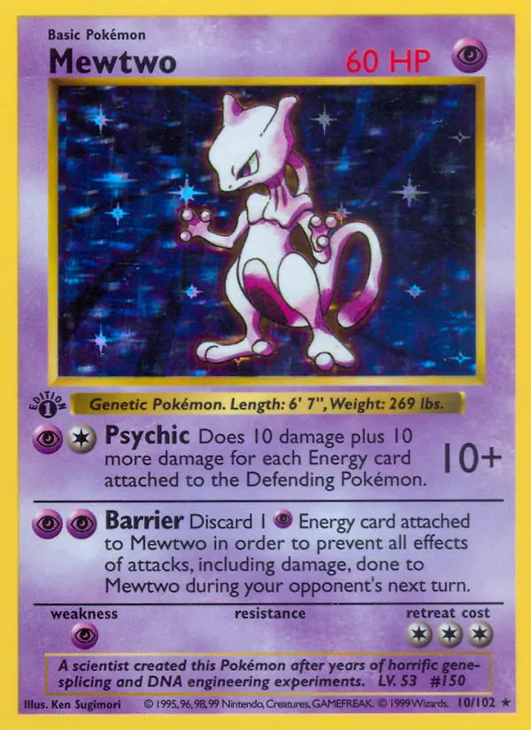 Mewtwo #10/102